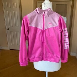 Puma Kids Jacket in Pink